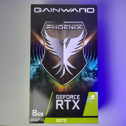 Placa De Vídeo Nvidia Séries Rtx 3070 8gb Gddr6 Triple Fan (Usado)