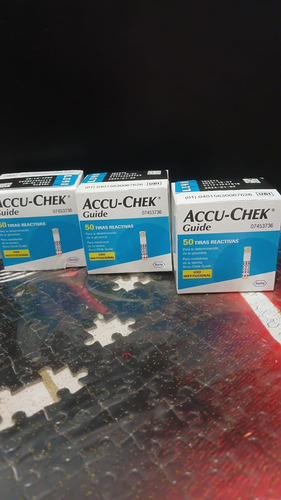 Tiras Guía Accu-chek C/50 Undades
