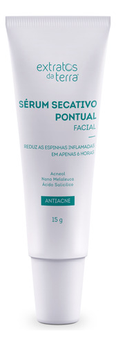 Extratos da Terra Serum Secativo Pontual Antiacne 15ml