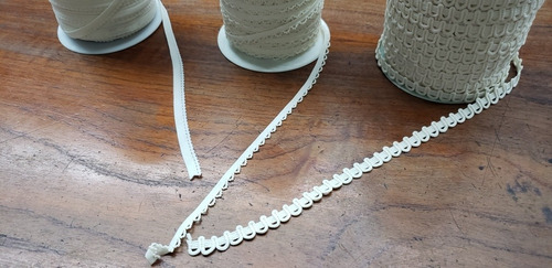 Rollos De Elastico C/puntilla, Ideal Lenceria Y Breteles !