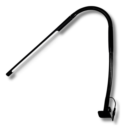 Carrinho Auxiliar + Luminária Led Tubo Flexível 360° Preto