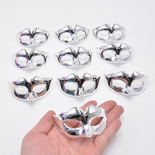 Yiseng Mini Masquerade Mascara Party Decoration 10pcs Set Su