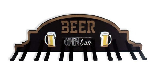 Suporte De Parede Para Taças De Cerveja Open Bar