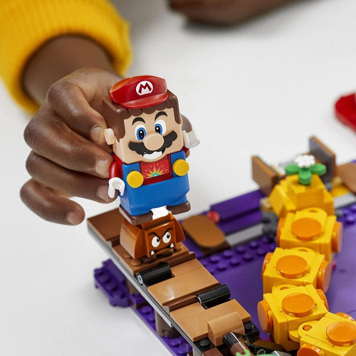 Imagen 9 de 10 de Lego Super Mario 71383 Pantano Venenoso De Wiggler 374 Pzs