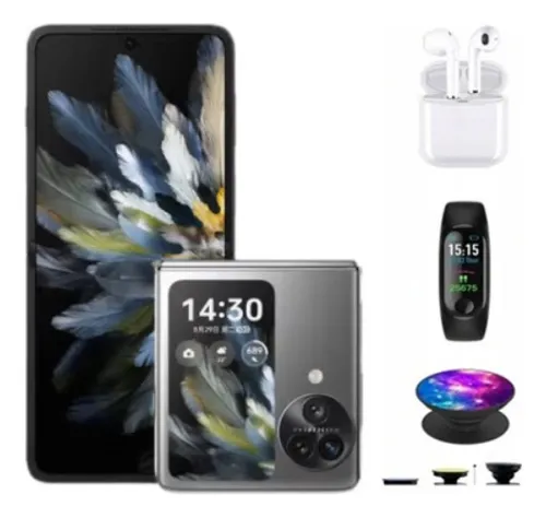 Oppo Find N3 Flip 256 Gb Black Satinado 12 Gb Ram