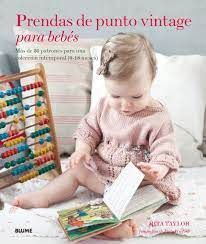 Libro Prendas De Punto Vintage Para Bebés