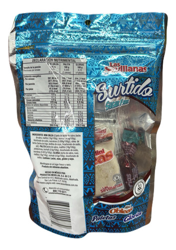 Dulces Surtidos Las Sevillanas Sin Azucar 14pz