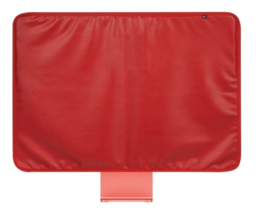 Para iMac 24''computadora De Cuero Cubierta Dust Cover Rojo