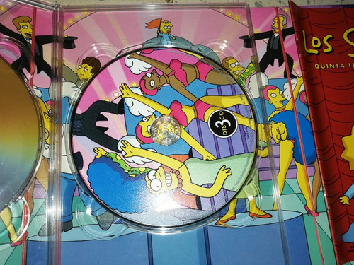 Los Simpsons Temporada 5 Edicion De Coleccion Dvd Seminuevo (Usado)
