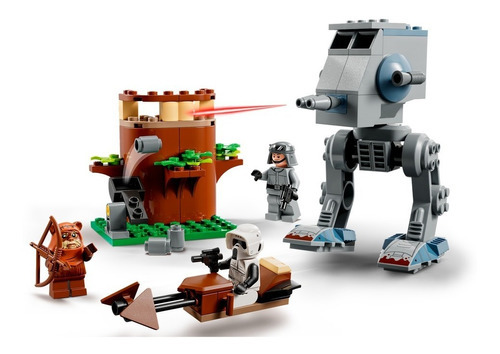 Star Wars At-st Lego 75332 87 Piezas Kit De Construcción
