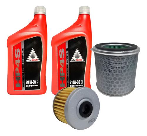 Kit Service Orig Honda Tornado Xr300 Filtros + Hp4s Paperino