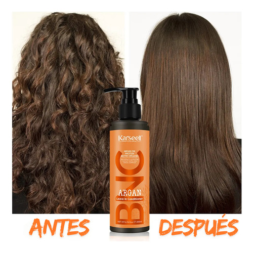 Acondicionador En Crema Con Aceite De Argan Y Biotina 200ml