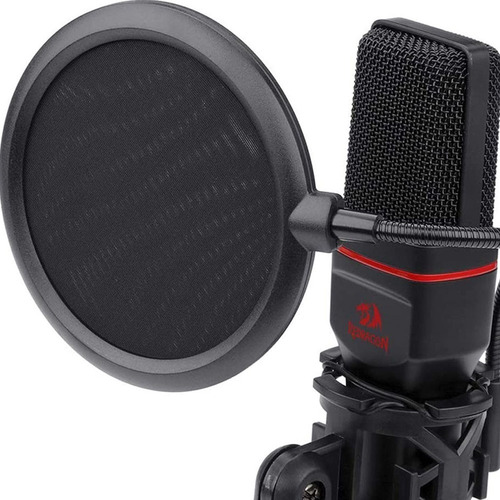 Imagem 8 de 9 de Microfone Gamer Streamer Redragon Seyfert Seminovo