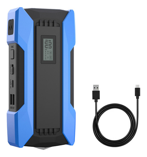 Fuente Portátil: Pantalla Digital De 10000 Mah/picos Duales