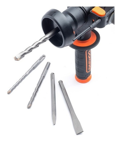 Imagen 3 de 7 de Rotomartillo Percutor 1500w Daewoo Sds Plus 6j + Maletin Acc