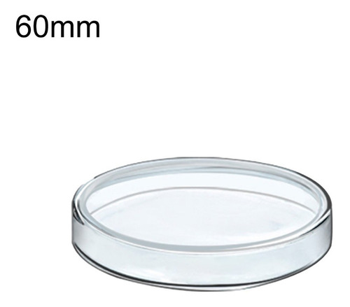 Caja Placa Cápsula Petri 60 Mm Vidrio Borosilicato 3.3 X 10u