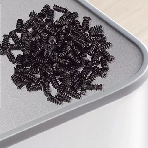 20 Unidades Tornillos Para Coolers Pc Negro