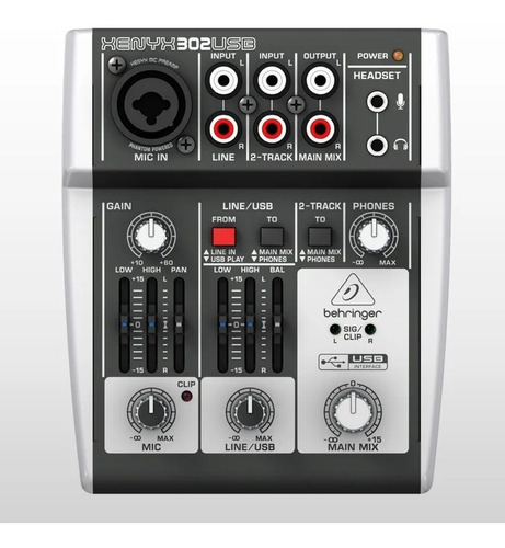 Consola Mixer Behringer Xenyx 302 Usb Oferta!!