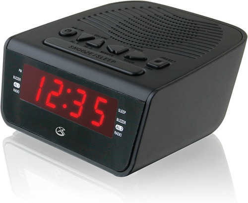 C224b Alarma Doble Radio Am Fm Con Rojo Negro Pantalla ...