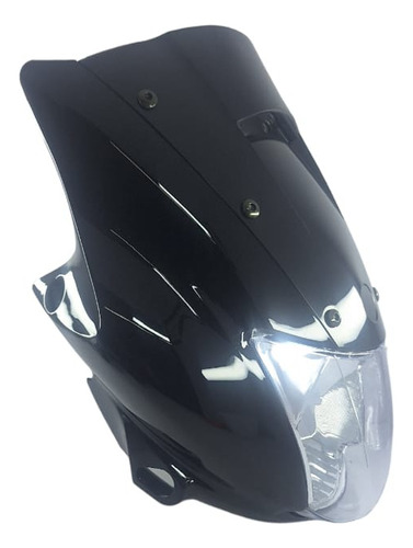 Farola Completa Ybr 125 Ss Negra Tipo Original