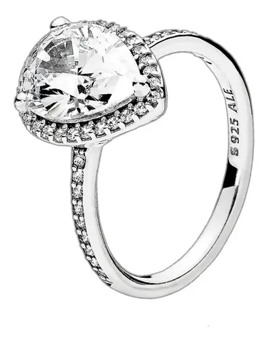 Anillo pandora lagrima sales