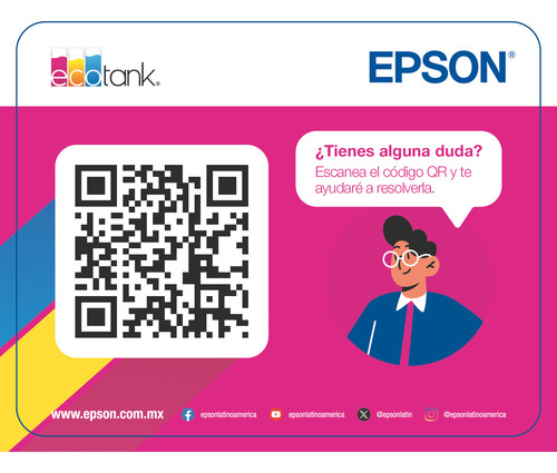 Impresora Multifunción A Color Epson Ecotank L3210 127v