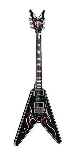 Dean Tgv F Bks Guitarra Electrica De Cuerpo Solido, Negro