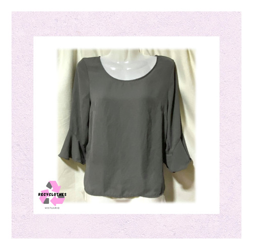 Polera Gris M Forever 21