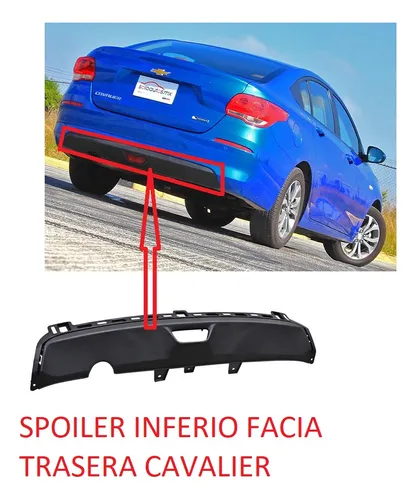 comprar Spoiler Lip Facia Trasera Cavalier 2018 2019 2020 2021