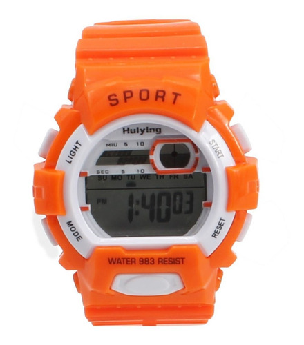 Reloj Digital Infantil Con Luz Reloj Pulsera Varios Colores 