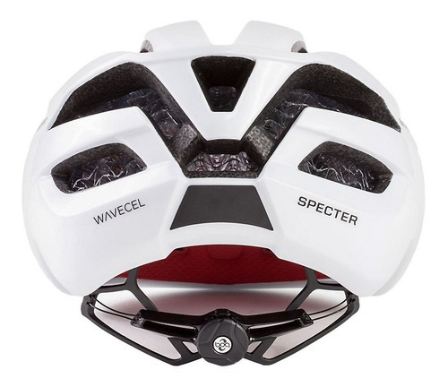 Casco de ciclismo Specter Wavecel Bontrager, color blanco, talla G (58-63 cm)