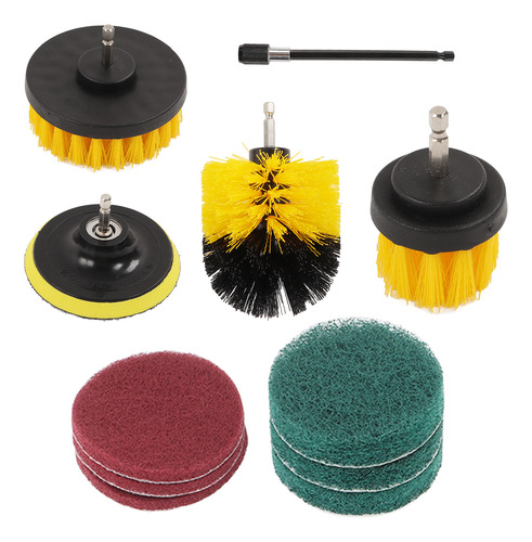 Juego De Cepillos Power Scrubber, 11 Unidades, Kit De Almoha