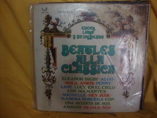 Vinilo Enoch Light Beatles Alla Classica O1