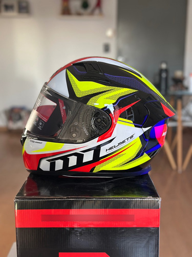 Casco Mt Kre Lookout Tricompuesto Talle L Nuevo En Caja!! Amarillo Jaguar L