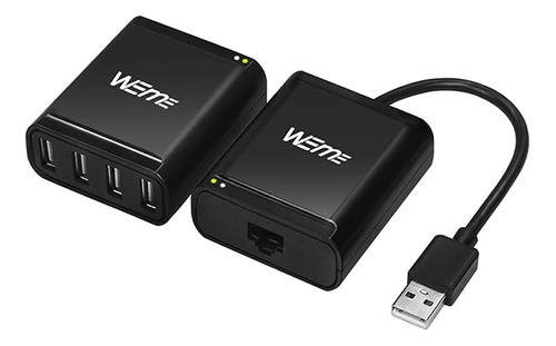 Weme Extensor Usb, 4 Puertos Usb 2.0 Ethernet Concentrador