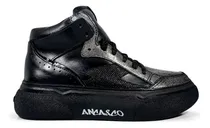 Comprar Zapatillas Botitas Urbanas Brillo Mujer Anca & Co Boston