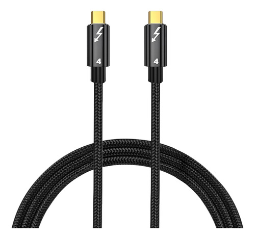 100w Type-c Compatible Thunderbolt 4 Cable, Length:1m