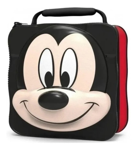 Imagen 1 de 3 de Lunchera 3d Mickey Mouse Disney Original De Casa Valente