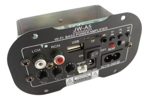 Amplificador Audio Subwoofer Para Automóvil Jw-a5 Lector Mp3