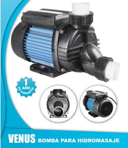 Bomba Hidromasaje Aquapak Venus25n 2.5 Hp 110v Y Accesorios