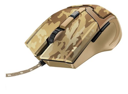 Imagem 4 de 5 de Mouse Gamer Trust Gtx 101d Desert 4800dpi