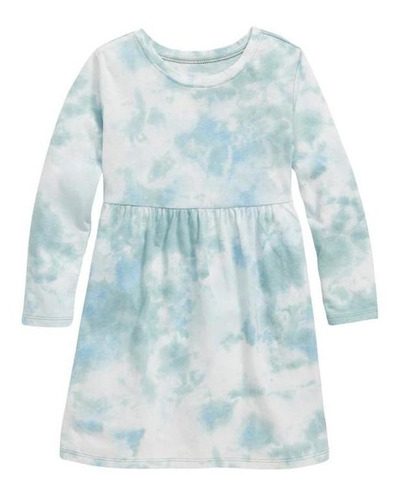 Vestido Toddler Girl Old Navy Print Celeste