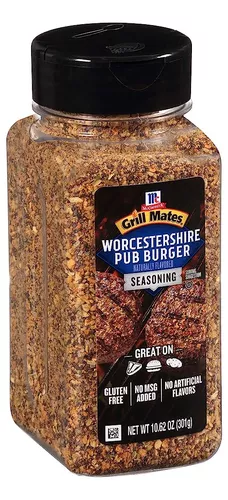 McCormick Grill Mates Worcestershire Pub Burger Seasoning, 10.62