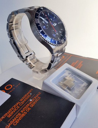 Relógio Mido Ocean Star Navy Blue M011.417.11.041.02 Novo