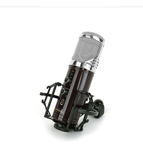 Kurzweil Km1u Microfono Condenser Usb C/ Out Auricular Color Plateado