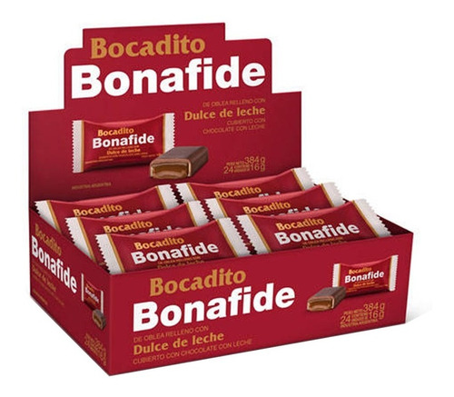 Bocaditos Bonafide Promo (caja X 24un) Barata La Golosineria