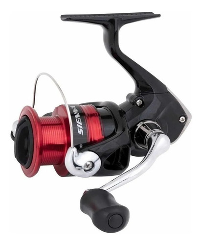 Imagen 1 de 4 de Reel frontal Shimano Sienna FG SN2500FG derecho/izquierdo color negro