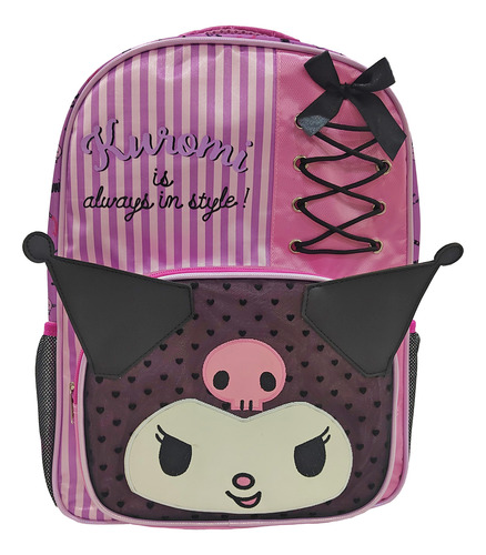 Mochila Primaria Sanrio Kuromi 20l
