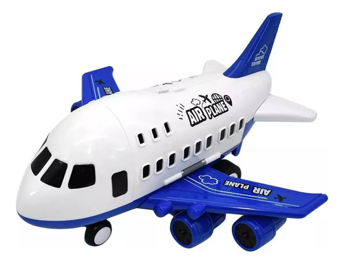 Coche De Juguete Airplane Airliner Para Regalo Infantil.