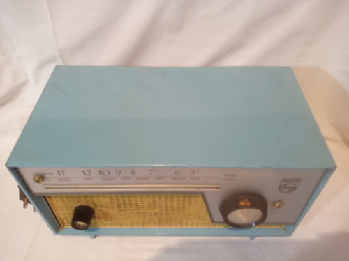 Radio Antigua Philips De Bulbos Funcionando Leer Descripción (Usado)